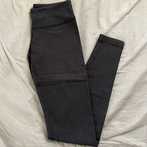 lululemon wunder under leggings sz 4